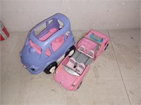 2 Autos dont une Barbie