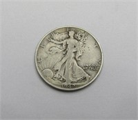 1942-S Walking Liverty Half Dollar