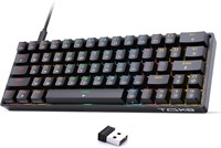 $40  TMKB T63 Wireless 63-Key Keyboard  Black