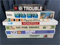 (7) Vintage Board Games