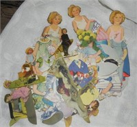 1930-40's Shirley Temple Paper Doll Lot
