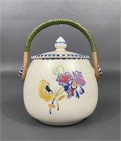 Poole Pottery Hand Painter Sugar Bowl