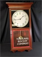 National Biscuit Co Clock - battery op