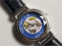 Grundy County Illinois Wristwatch