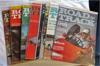 8 Issues 1961 Road & Track Mags JAGUAR Grand Prix