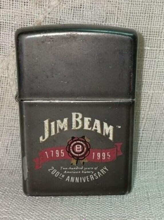 1995 Jim Bean 200th Anniversary Zippo Lighter