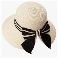 New  Summer Beach Sun Hats for Women Wide Brim UV