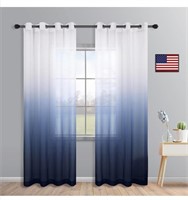 New Navy Blue Curtains 84 Inch for Living Room