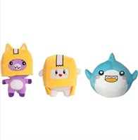 New 3PCS Boxy and Foxy and Shark Plush Toy