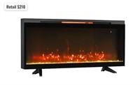 Style Selections 42-in Infrared Electric Fireplace