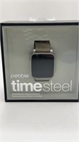 Pebble Timesteel Smartwatch
