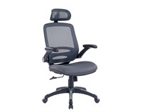 NEW Ergonomic Mesh Office Chair w/ Flip-Up Arms &