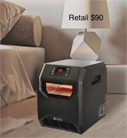 Utilitech Infrared Quartz Cabinet Electric Heater