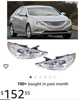 New 
 Headlights  2011-2014 Hyundai Sonata