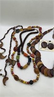 Wooden Jewelry Lot