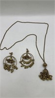 Gold Tone Bell Jewelry