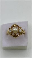 Pearl Ring Size 8