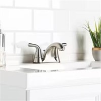 2-handle WaterSense Bathroom Sink Faucet