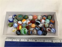 Small Flat of Marbles