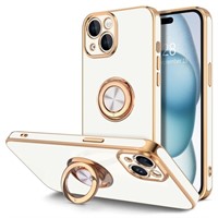 Hython Case for iPhone 15 Plus Case with Ring Stan