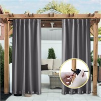 NICETOWN 2 Panels Weighted Blackout Curtains for P