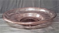 Vintage hand-blown purple center bowl