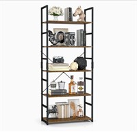 ($240) OTK 5 Tier Bookshelf, Tall Bookcase