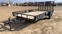 2021 True North Utility Trailer 14-FT