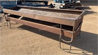 10Ft Metal Livestock Bunk Feeders