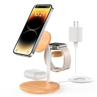 3 in 1 Wireless Charging Station for Apple Device,