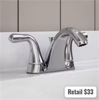 Project Source 2-handle Bathroom Sink Faucet