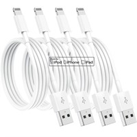 4 Pack [Apple MFi Certified] Apple Charging Cables