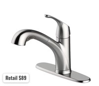 Project Source Single Handle Kitchen Faucet