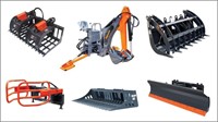 Large Qty 3 point & Skid Steer Attachments