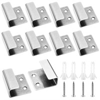 Luomorgo 10 Pcs Tile Display Wall Hanger, Stainles