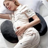 DOWNCOOL Pregnancy Pillow, Maternity Pillow for Pr