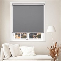 Grey 20" X 72" Cordless Roller Window Shades
