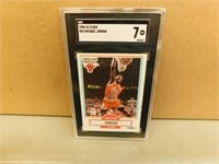 1990-91 Fleer Michael Jordan #26 Graded Card