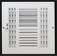 12"W X 12"H 4-Way AIR Supply Grille - Vent Cover