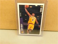 1996-97 UD CC Kobe Bryant RC #267 Basketball Card