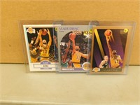 Vlade Divac Lot of 3 Rookie Cards