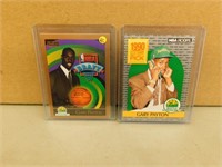 Gary Payton Lot of 2 Rookie Cards