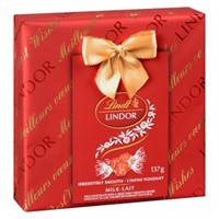 30-06-2024- Lindt  Lindor Milk Chocolate Box 137 g