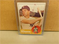 1963 Topps Bobby Richardson #420 baseball Card