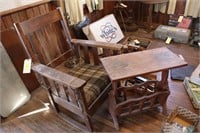 Old Rocking Chair, Magazine Rack