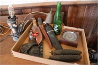 Hunting Knives in Sheaths, Metal Coasters, Desk La