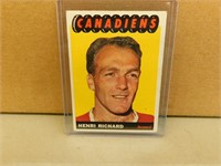 1965-66 Topps Henri Richard #71 Hockey Card