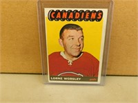 1965-66 Topps Lorne Worsley #2 Hockey Card
