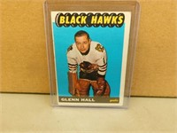 1965-66 Topps Glenn Hall #55 Hockey Card