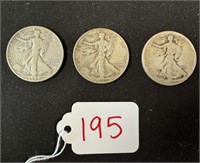 Walking Liberty Half Dollar Lot